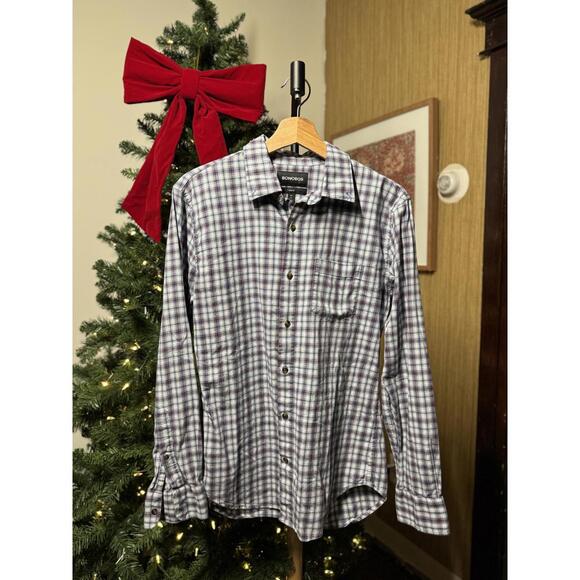 Bonobos Men's Casual Long Sleeve Button-Up Shirt - Plaid - Picture 2 of 6